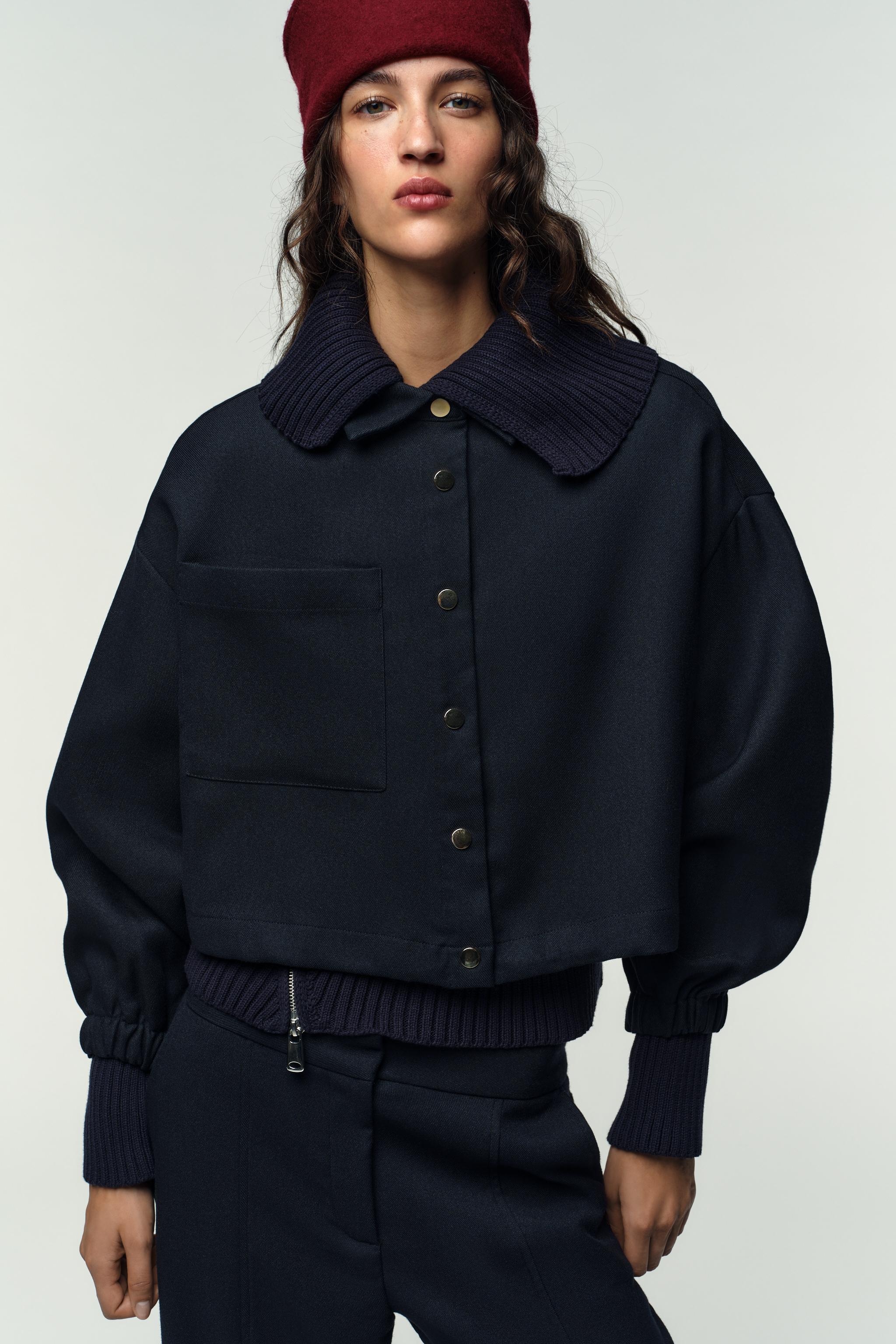 TOPSTITCHED STRAIGHT LEG PANTS